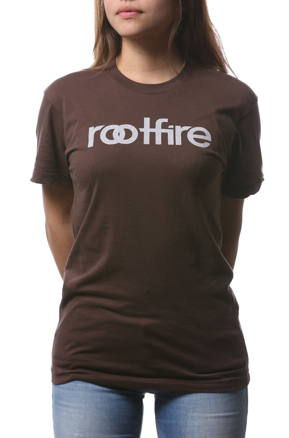 Wordmark T-Shirt (Brown)