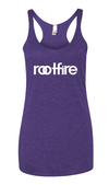 Wordmark Racerback TankTop (Purple)