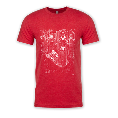 DJ in the Woods T-Shirt (Red) *Small Only