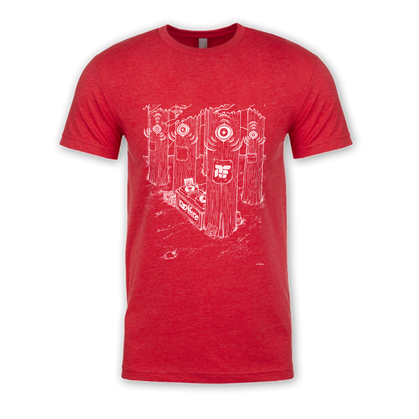 DJ in the Woods T-Shirt (Red) *Small Only