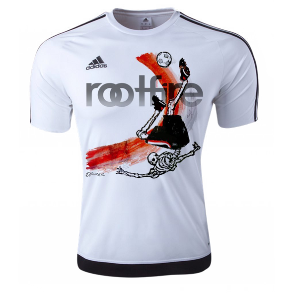 SC Skeleton Soccer Jersey (White)